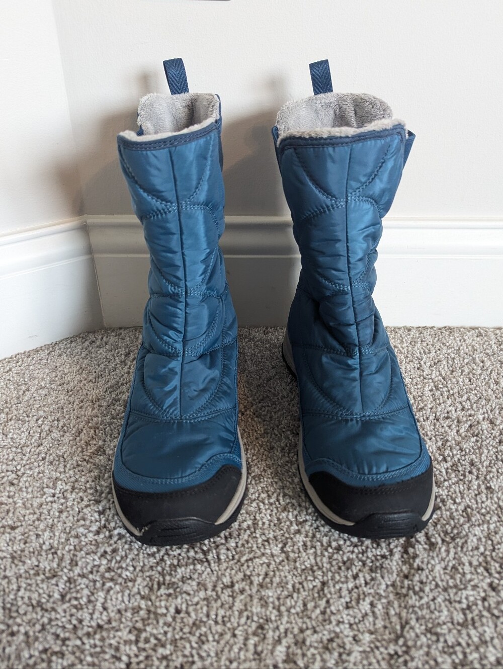 Keen Terradora Pull On Waterproof Boots - Blue sz 8.5 - Picture 3 of 8